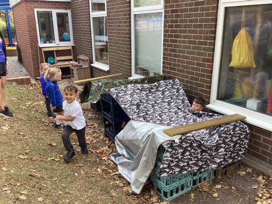 Den building!