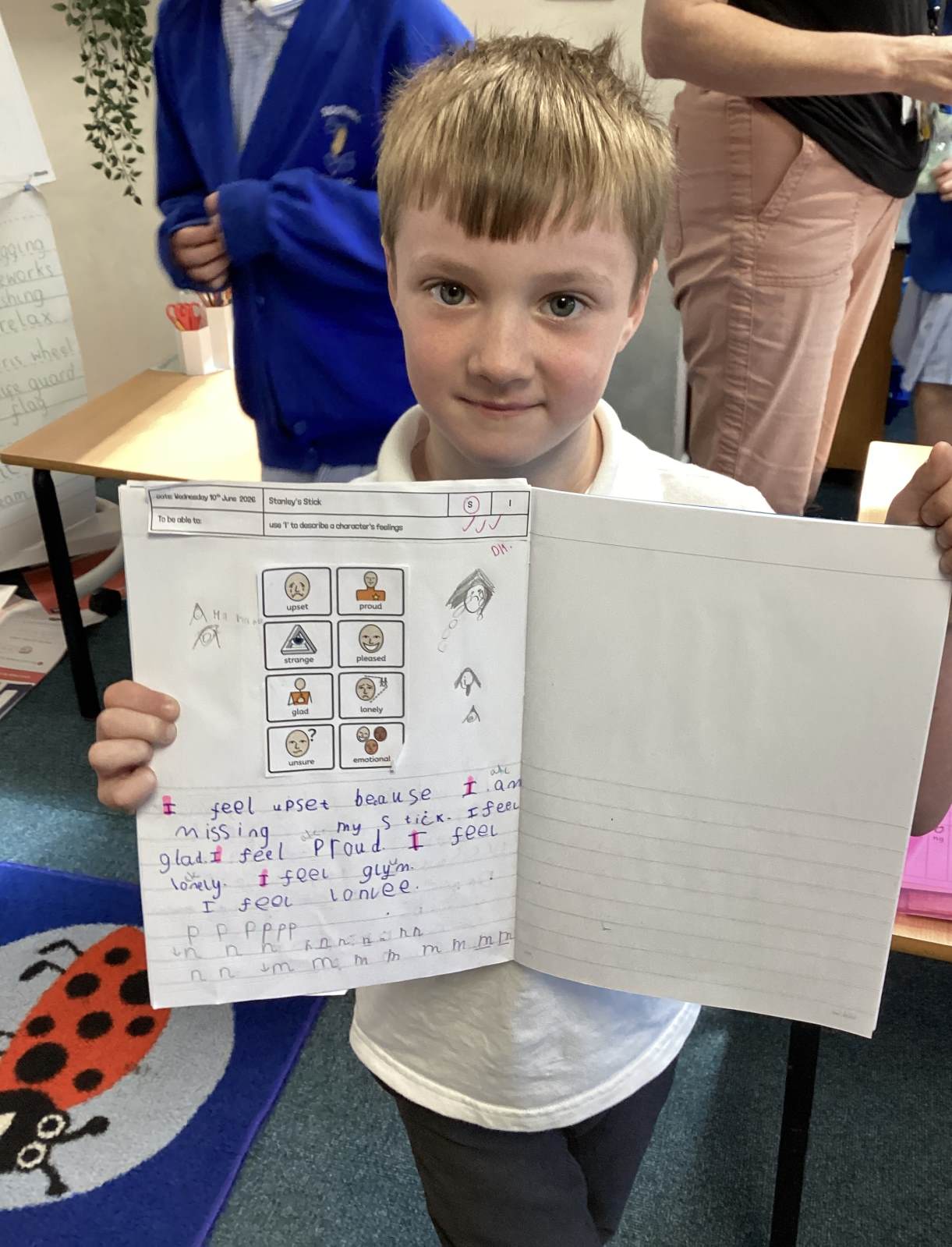 Super Sentences Inspired by Stanley’s Stick