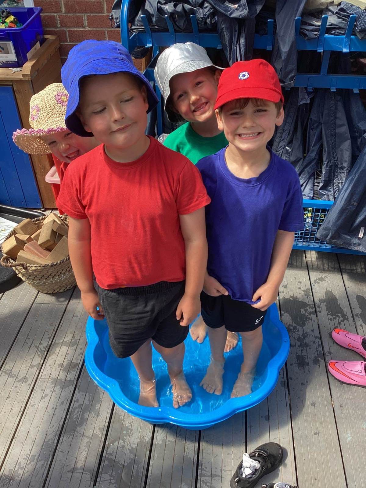 Hot Weather doesn't stop us!
