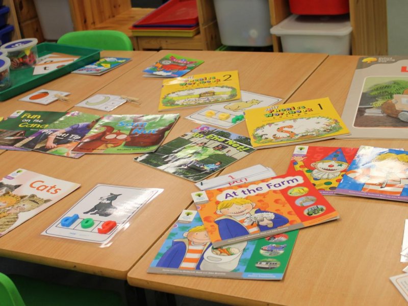 Reading resources in Reception