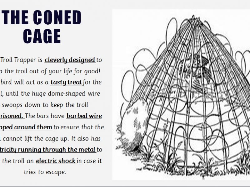 coned-cage